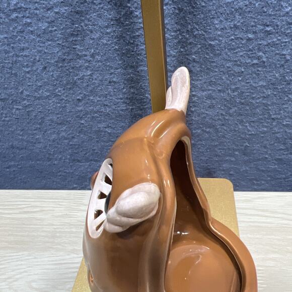 Ceramic Owl Brown Candle Tealight Holders Decorative - Picture 6 of 8